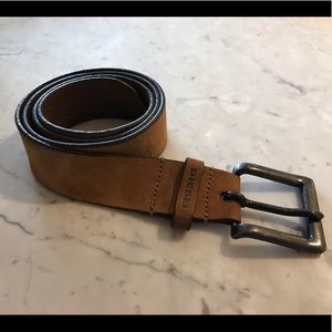 Diesel Belt size 34 brown leather